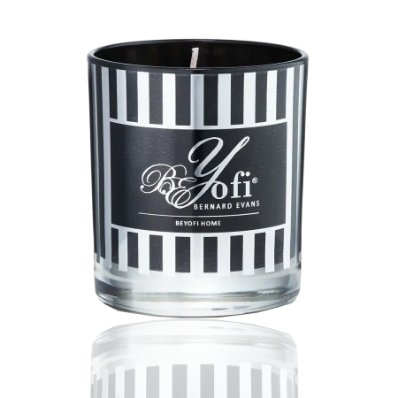BEYofi Home Scented Candle Black Glass In-A-Box